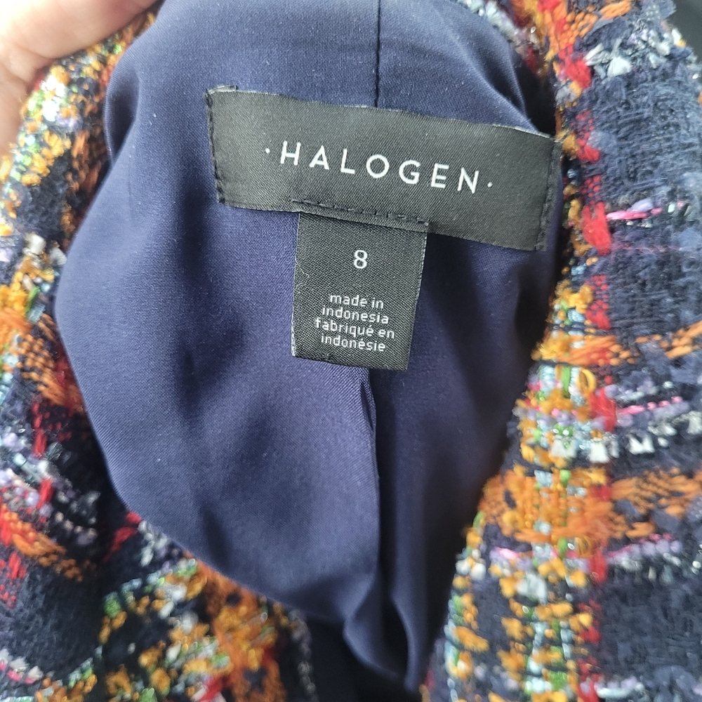 Multi Colored, Sparkle Blazer, Jacket. Halogan, S… - image 5